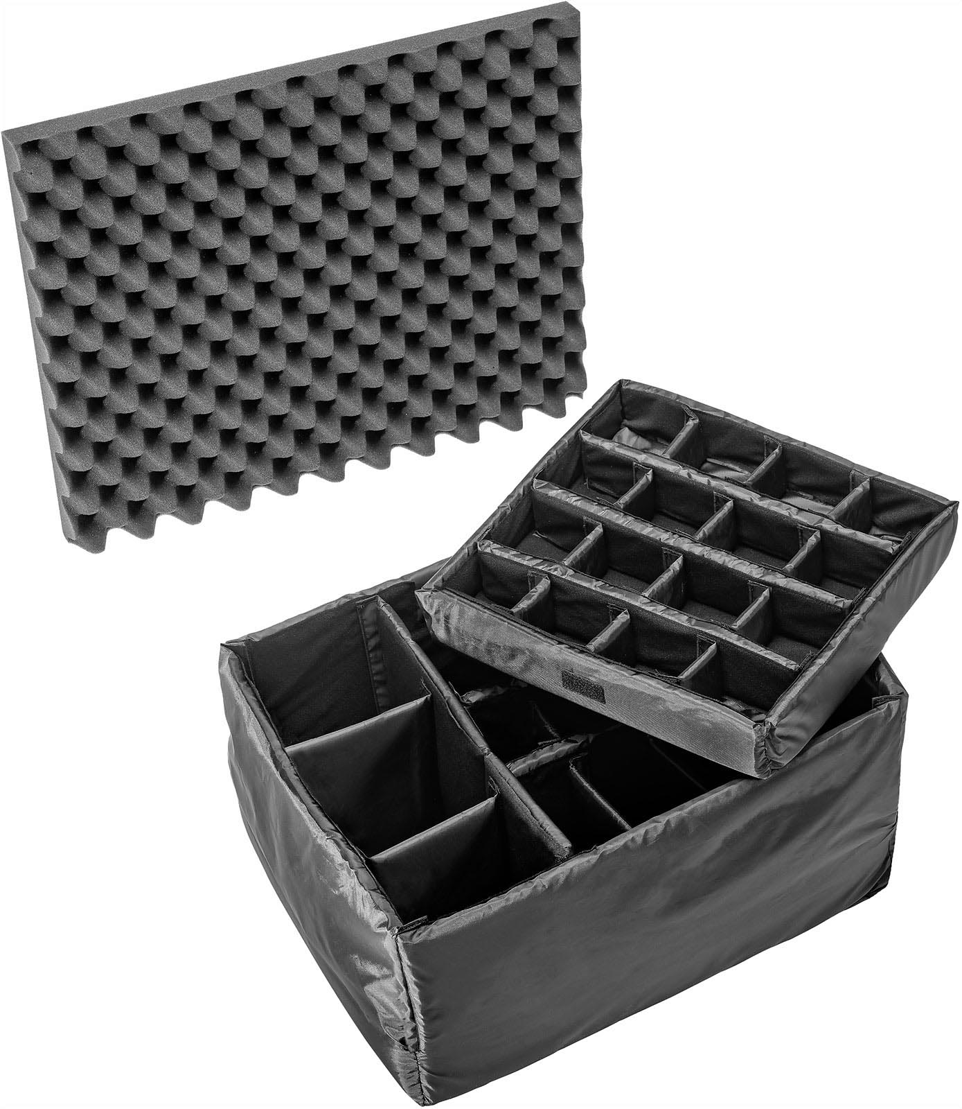 A-MoDe Padded Divider & Lid Organizer Kit – Fits Pelican 1615 & Peli 1615 Cases (Dividers Only, No Case)