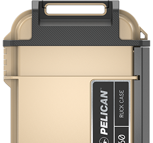 pelican ruck case color tan