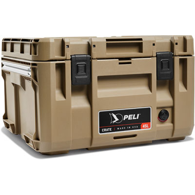 CR45/PELI_Crate 45L_Tan_Front Angle_high